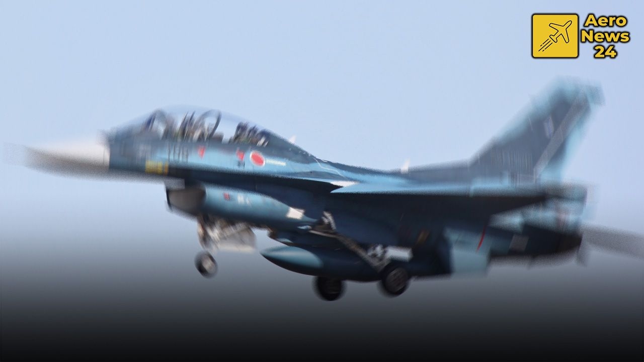Japonya'da savaş uçağı okyanusa düştü!