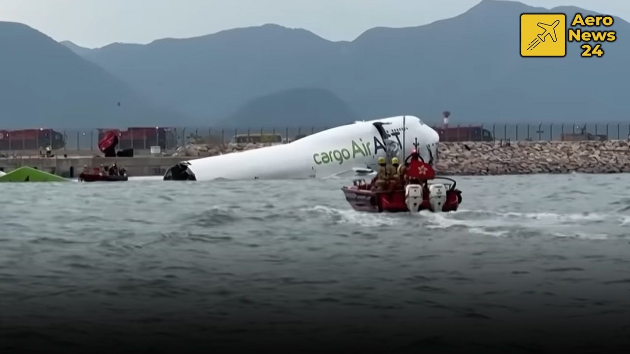 Turkish Cargo Plane Crashes in Hong Kong, 2 Dead