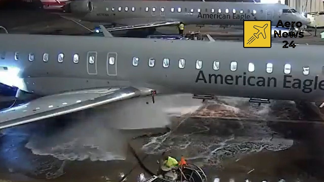 Jet Fuel Spills on Plane at Dallas Fort Worth Airport