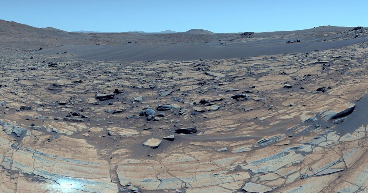 Incredible photos show Mars' picture-perfect 'blue sky' - but there's a catch