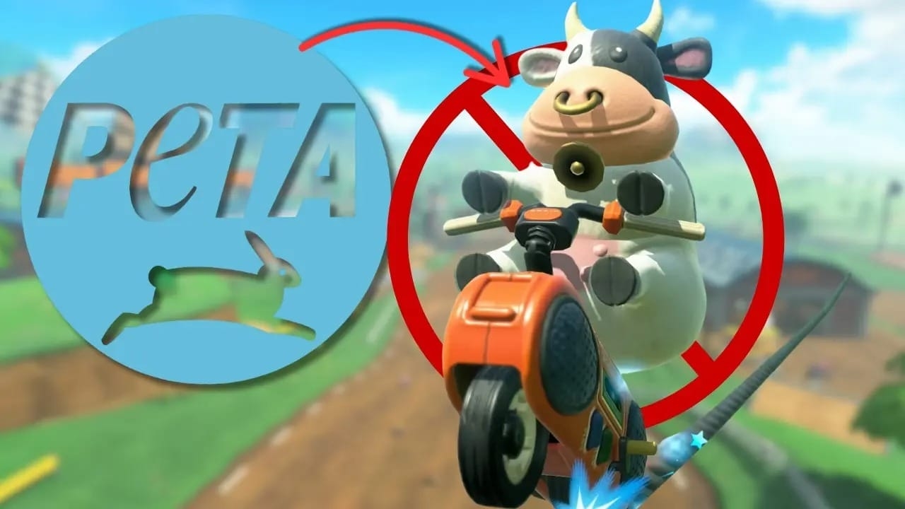 PETA wirft Nintendo vor: fordert Entfernung der Nasenring-Kuh aus Mario Kart