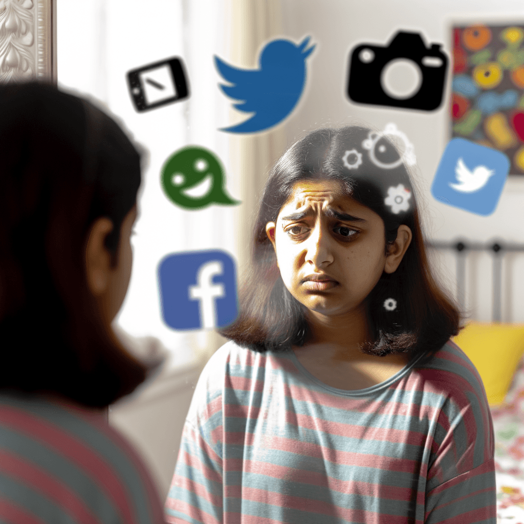 Adolescentes na onda das redes sociais: pressão pela beleza e transtornos alimentares