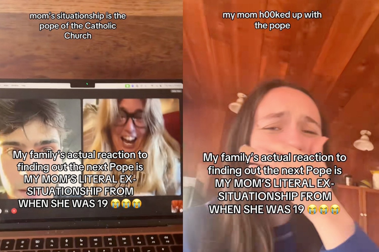 Quel video virale su una donna che si scopa il Papa è falso