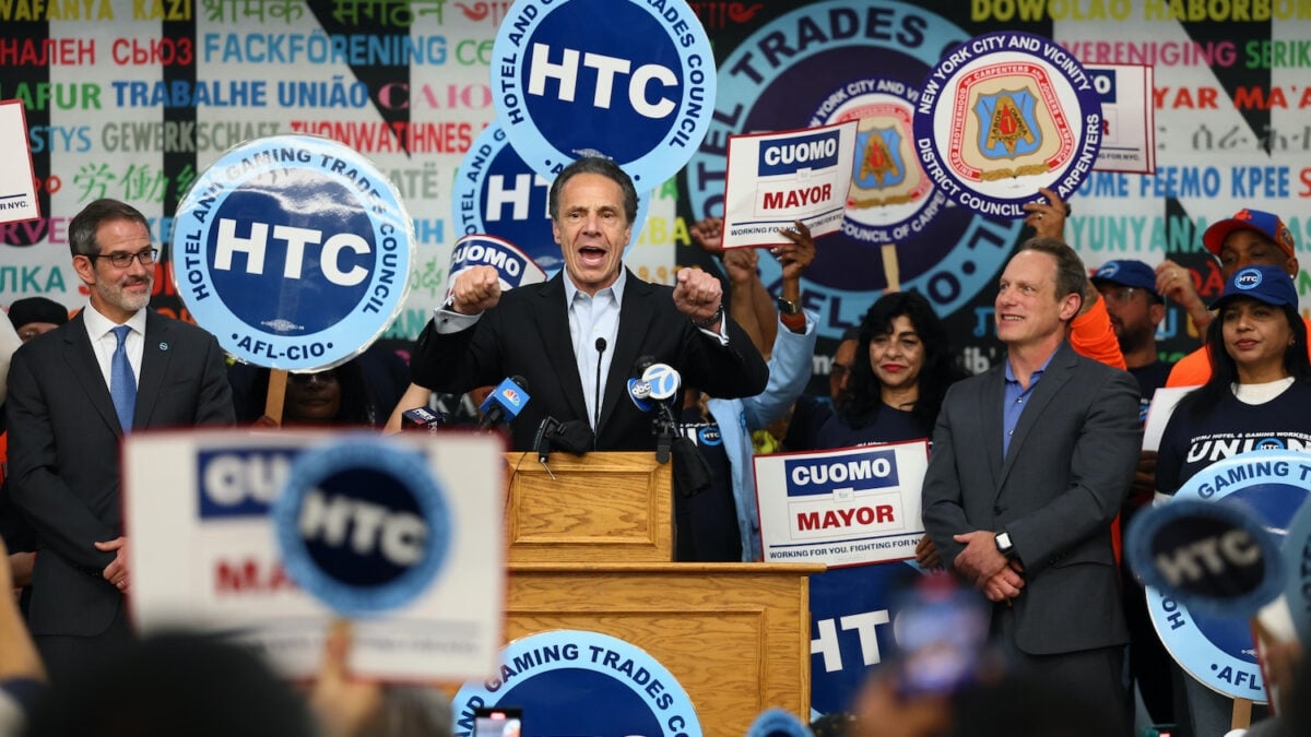 El director ejecutivo de Palantir apoya a Andrew Cuomo en la carrera por la alcaldía de Nueva York