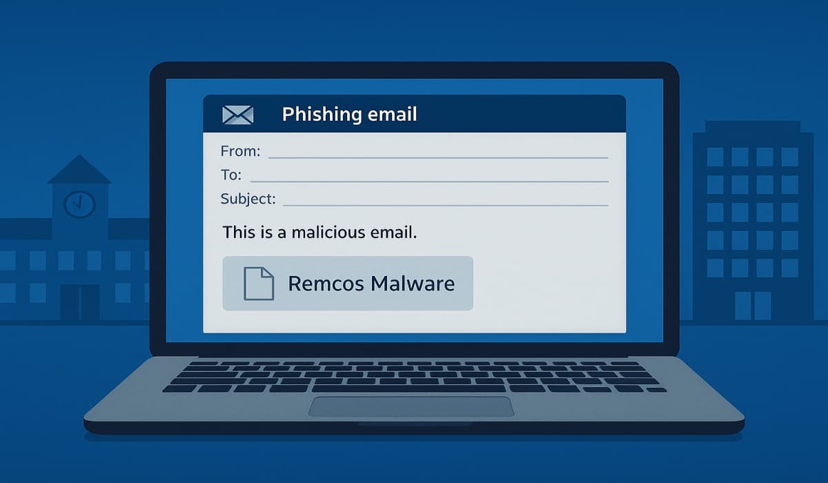Nuove campagne malware stealth di Remcos prendono di mira aziende e scuole
