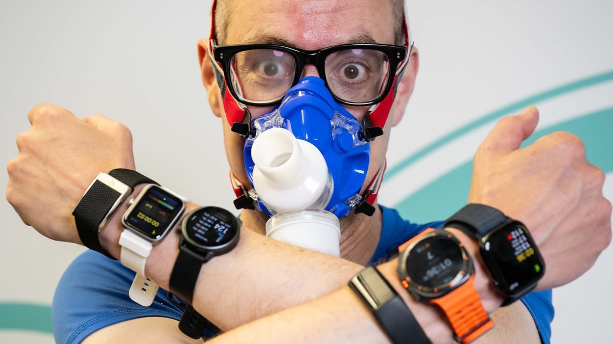 Por qué NUNCA debes confiar en un reloj de fitness para contar cuántas calorías estás quemando; HARRY WALLOP pone a prueba las marcas líderes, con resultados muy sorprendentes...