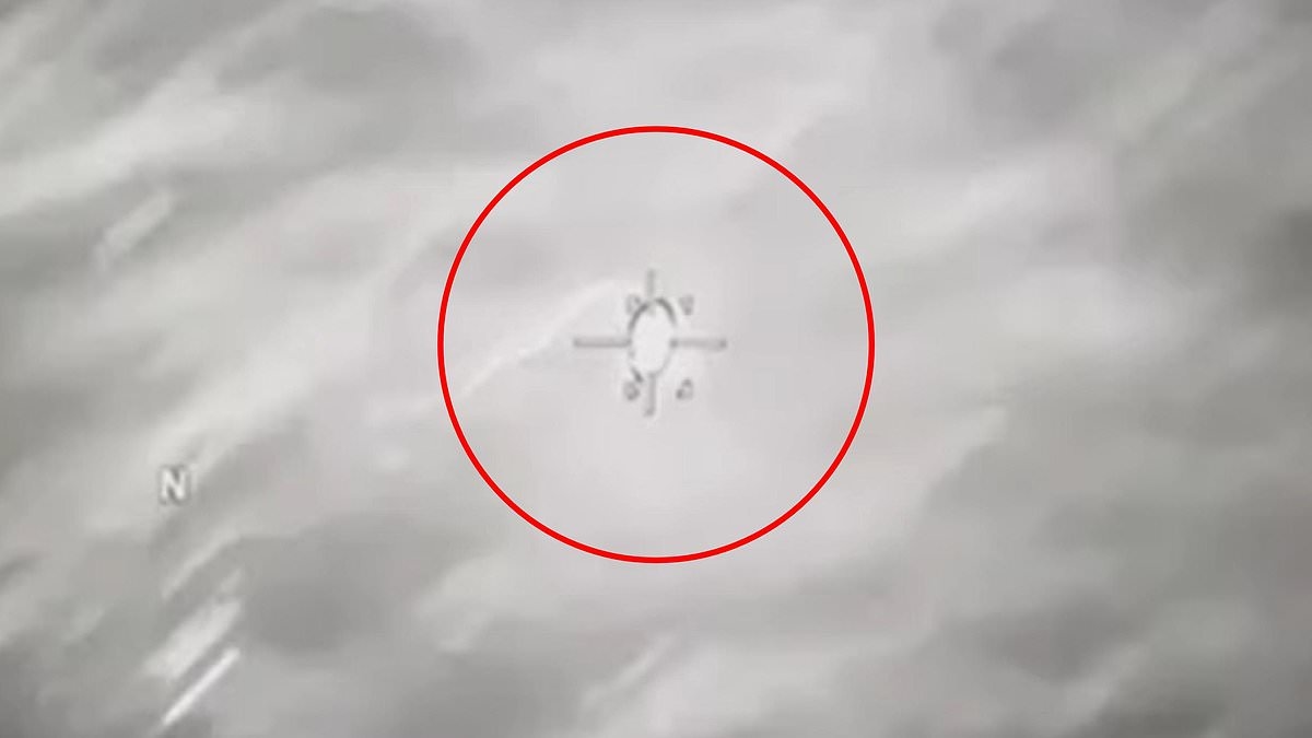 Stunning moment UFO deflects Hellfire missile ignites debate over 'non-human' technology