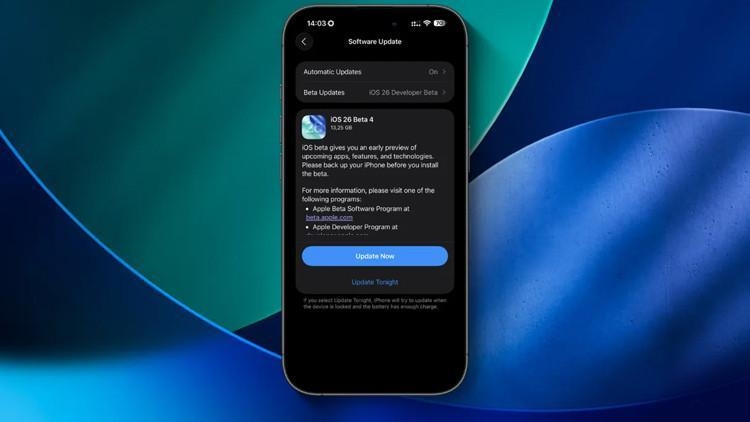 Apple brengt iOS 26 Beta 4-update uit: dit zijn de hoogtepunten