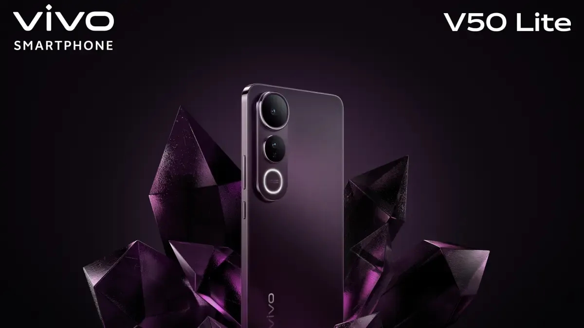 The Vivo V50 Lite 5G with a 6,500 mAh battery and up to 512GB of storage: affordable price and high-end features