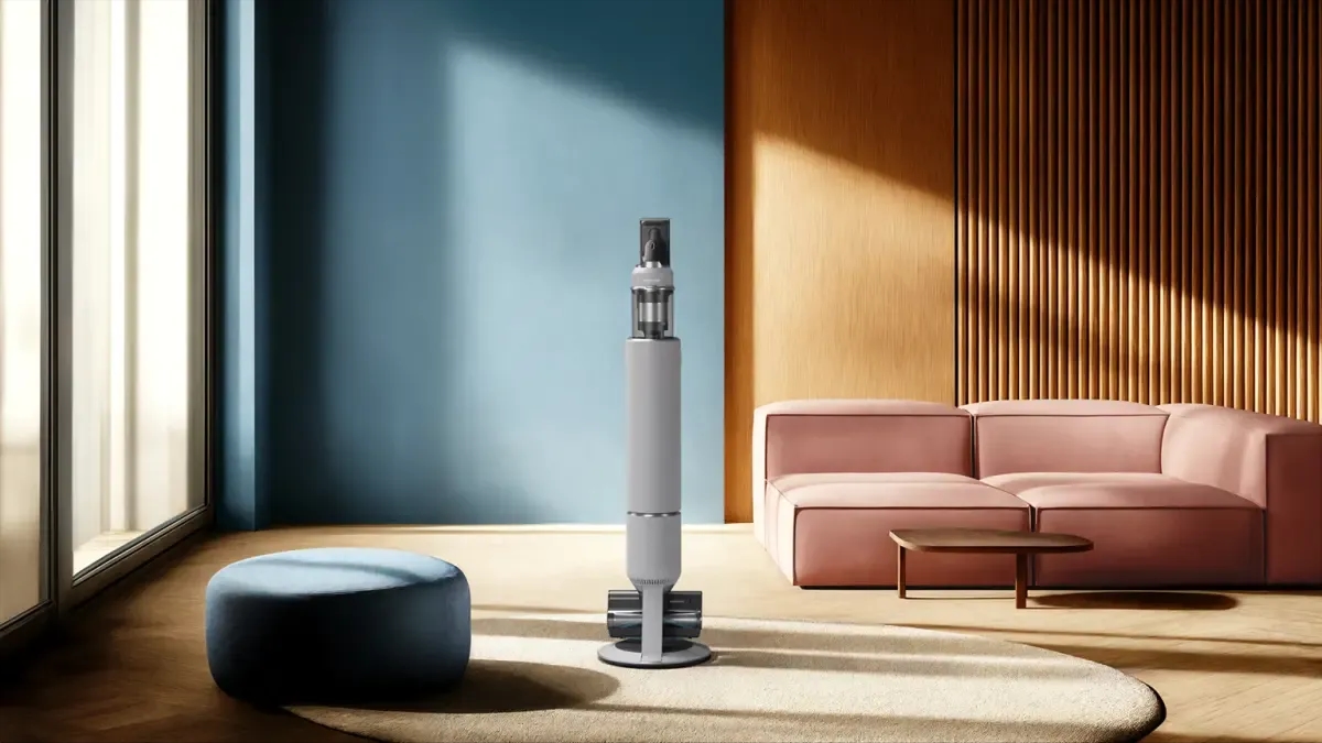 Samsung launches its first lightweight cordless upright vacuum cleaner with artificial intelligence in Colombia.