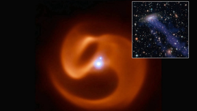 James Webb Telescope captures dying stars that look like 'twined snakes'