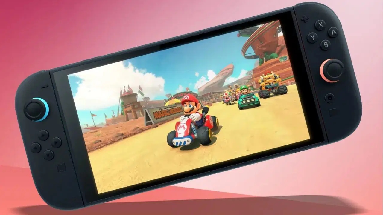Waarschuwing: Verwijder de beschermfolie niet van het scherm van de Nintendo Switch 2