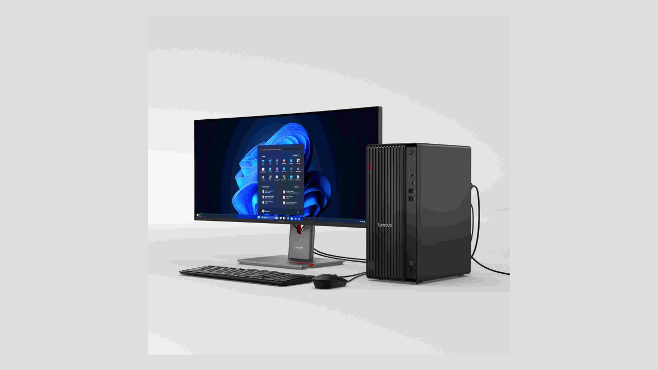 Lenovo lanza computadoras de escritorio ThinkCentre y monitores ThinkVision mejorados con IA para lugares de trabajo modernos