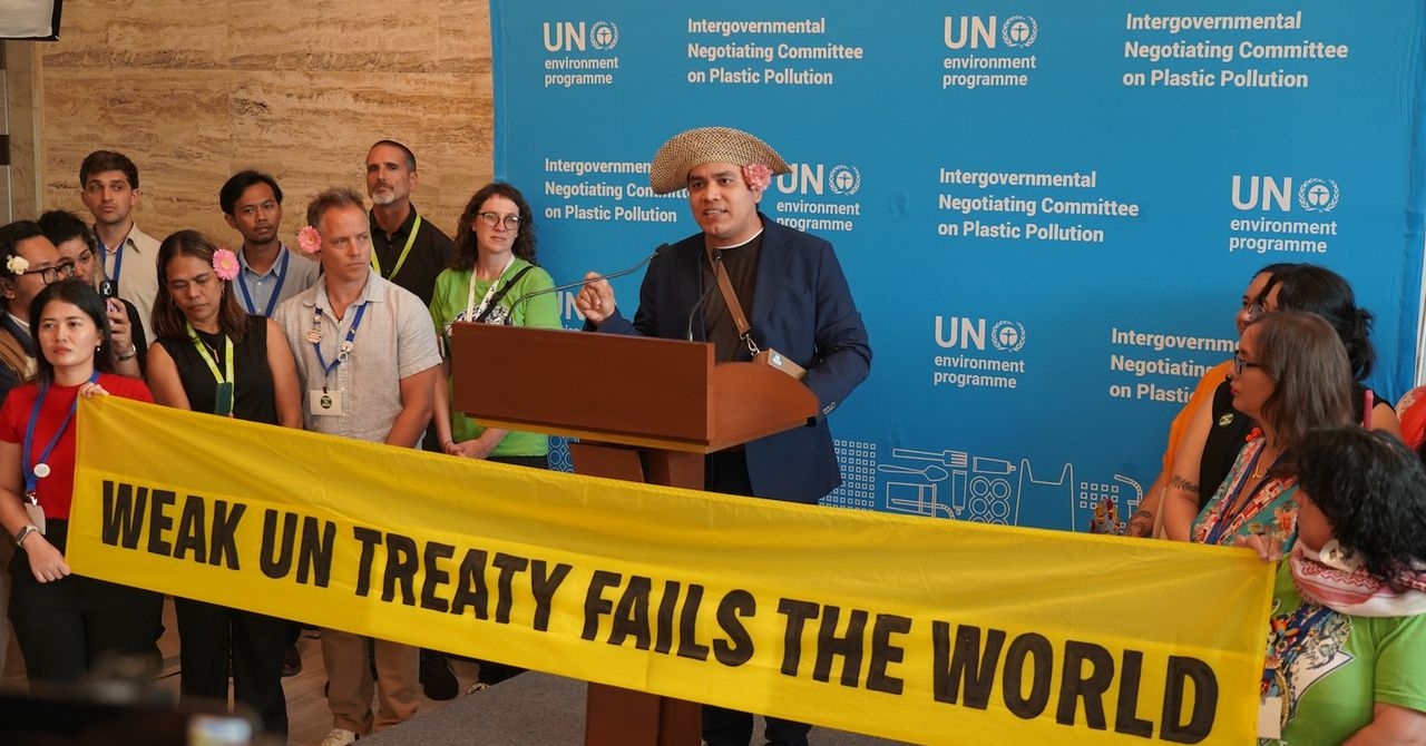 Las negociaciones del Tratado sobre Plásticos de la ONU vuelven a fracasar