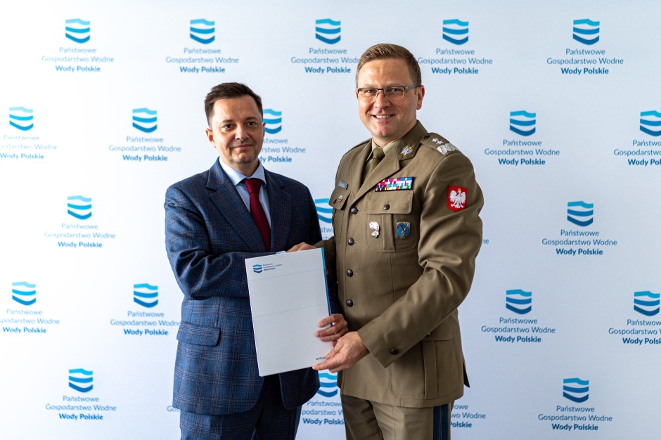 A Polish Waters estabeleceu uma cooperação com os militares. Um acordo foi assinado.