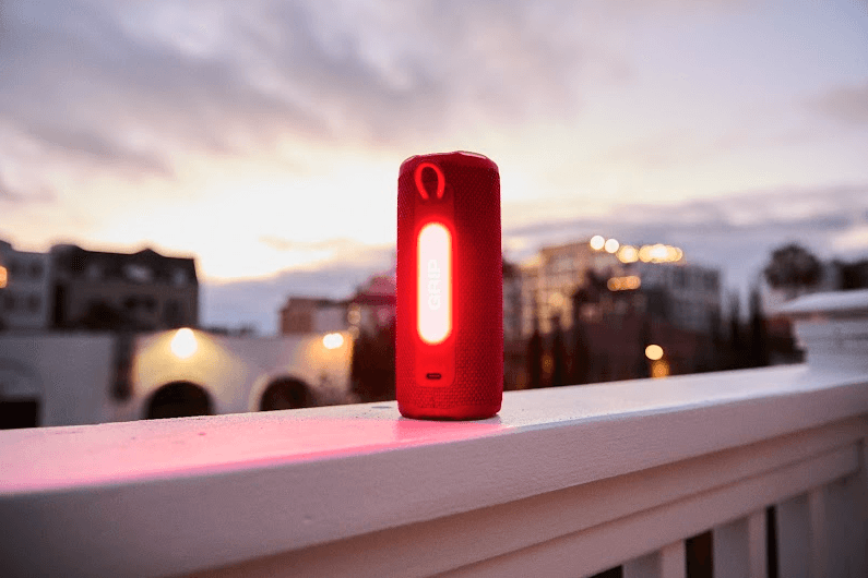 JBL's Grip Bluetooth speaker doubles as a snazzy reading light