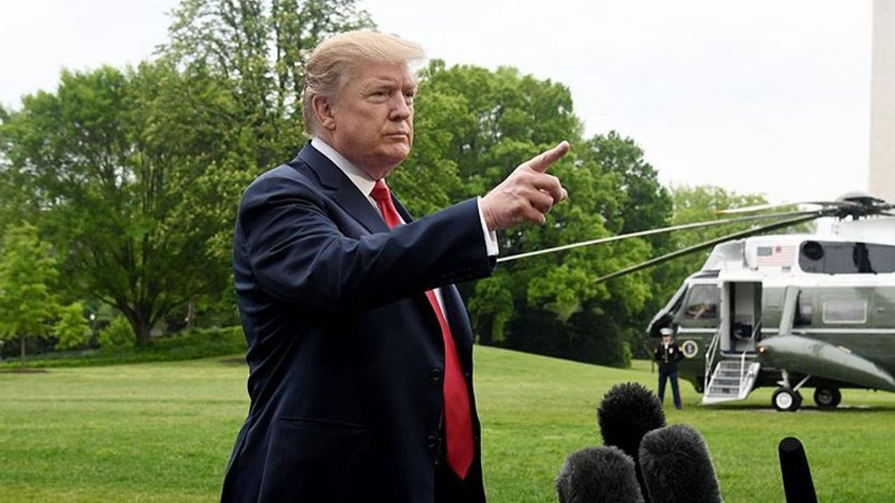 Man gearresteerd voor het richten van laser op Trumps helikopter