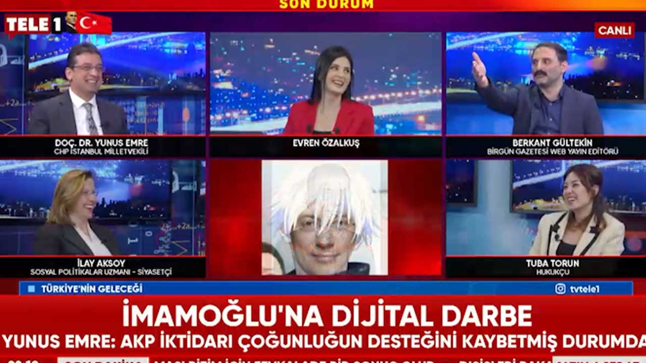Podobieństwo Yunusa Emre z CHP do İmamoğlu wywołało śmiech w studiu