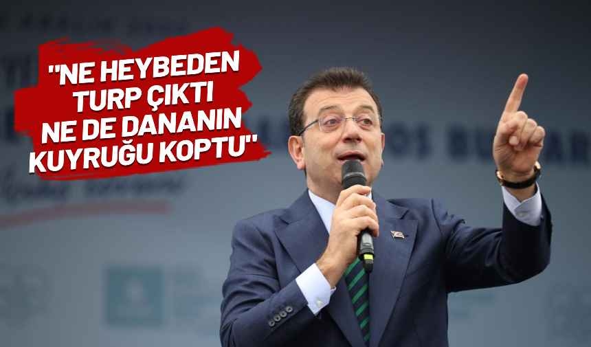 Ostra odpowiedź İmamoğlu dla rządu: Znów zostaliście oszukani