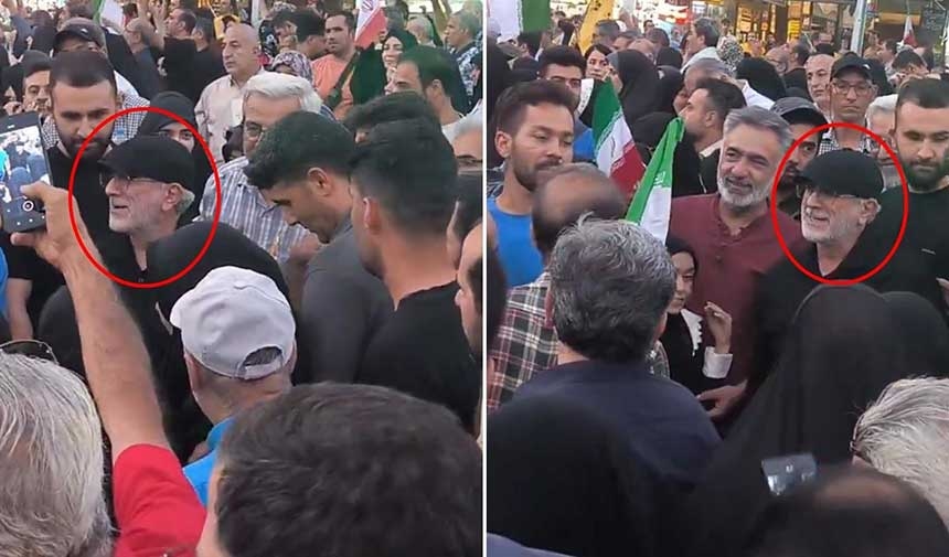 İsrail'in 'öldü' dediği komutan zafer kutlamalarında görüldü