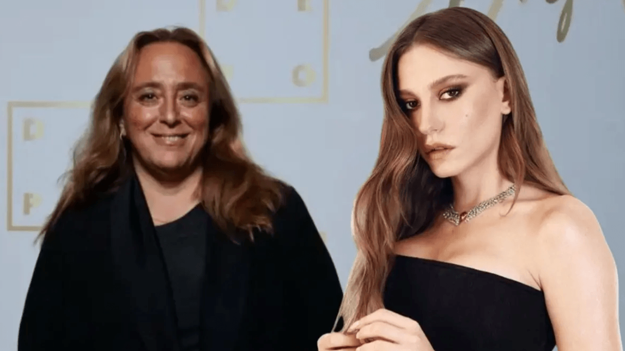 Serenay Sarıkaya quebrou o silêncio de Ayşe Barım em sua mensagem de feriado!
