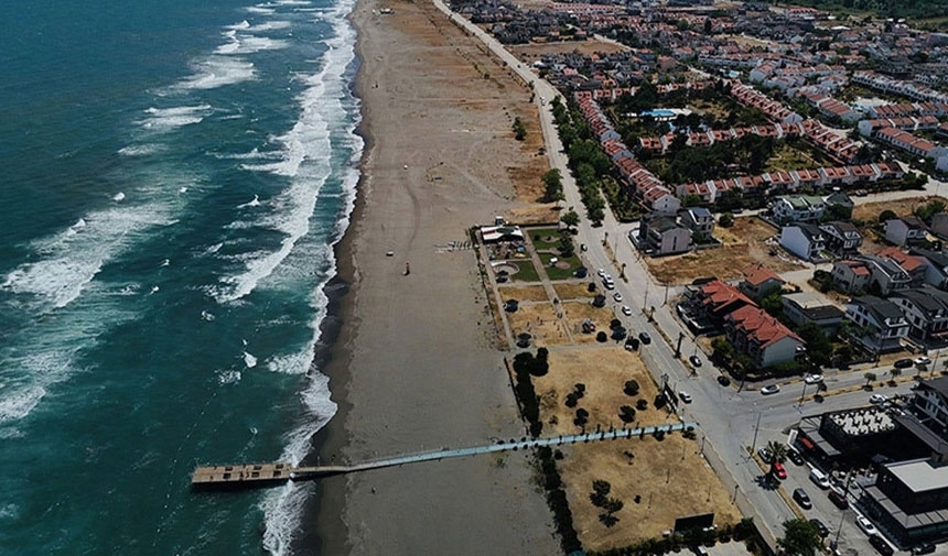 Zwemmen in de zee is verboden in Akçakoca
