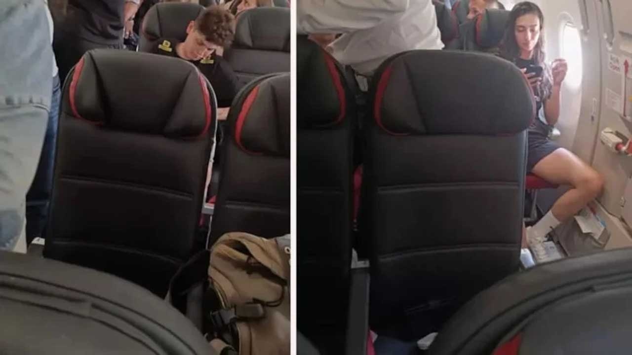Schande voor het nationale team, alweer! Ze vlogen economy class op een lijnvlucht.
