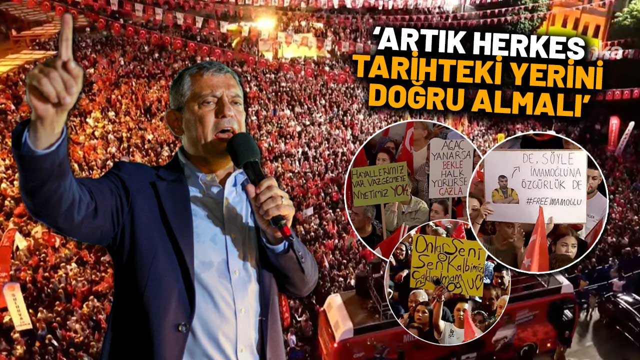 Özgür Özel: 3 Kasım'da gelenler 2 Kasım'da gidecek