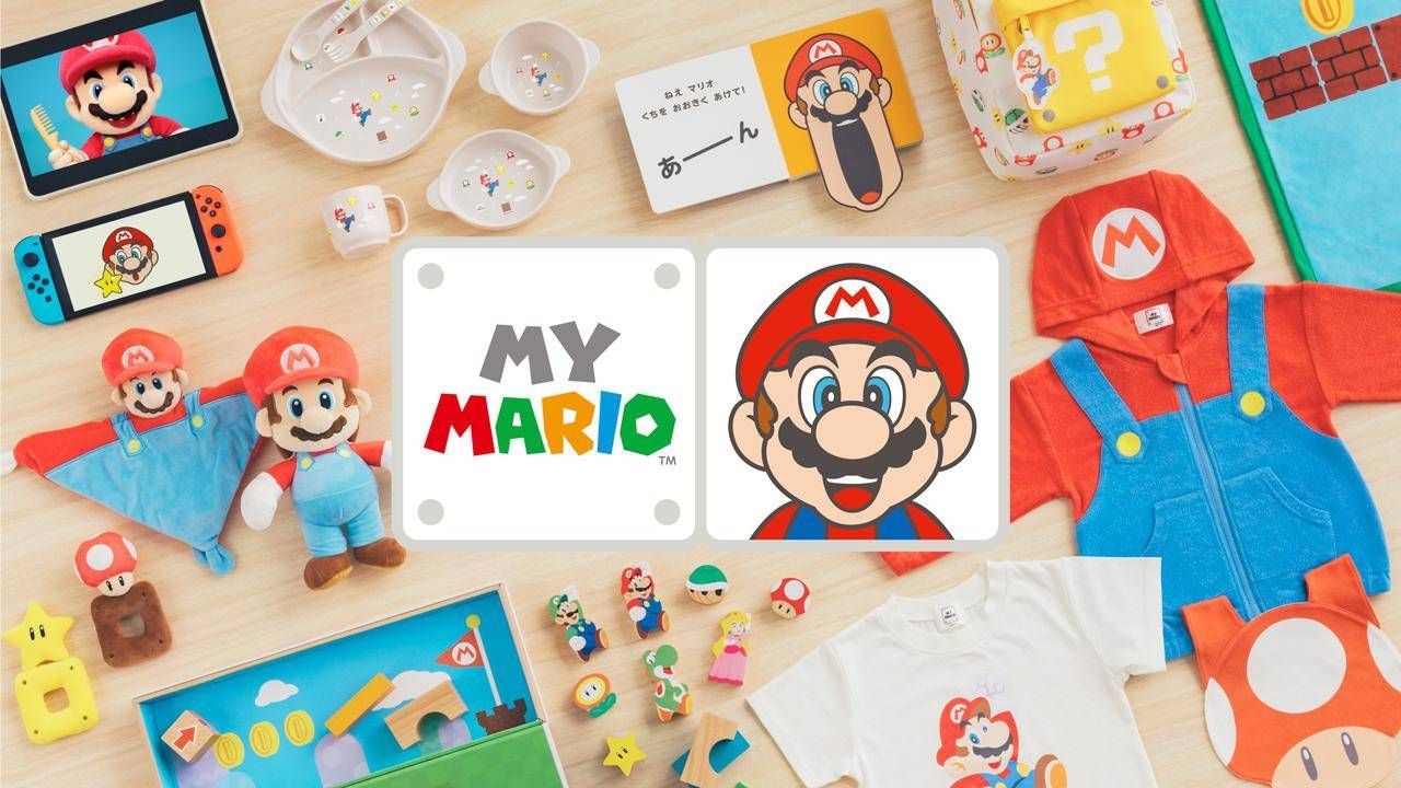 Nintendo запускает My Mario, бесплатное приложение и новые продукты для детей