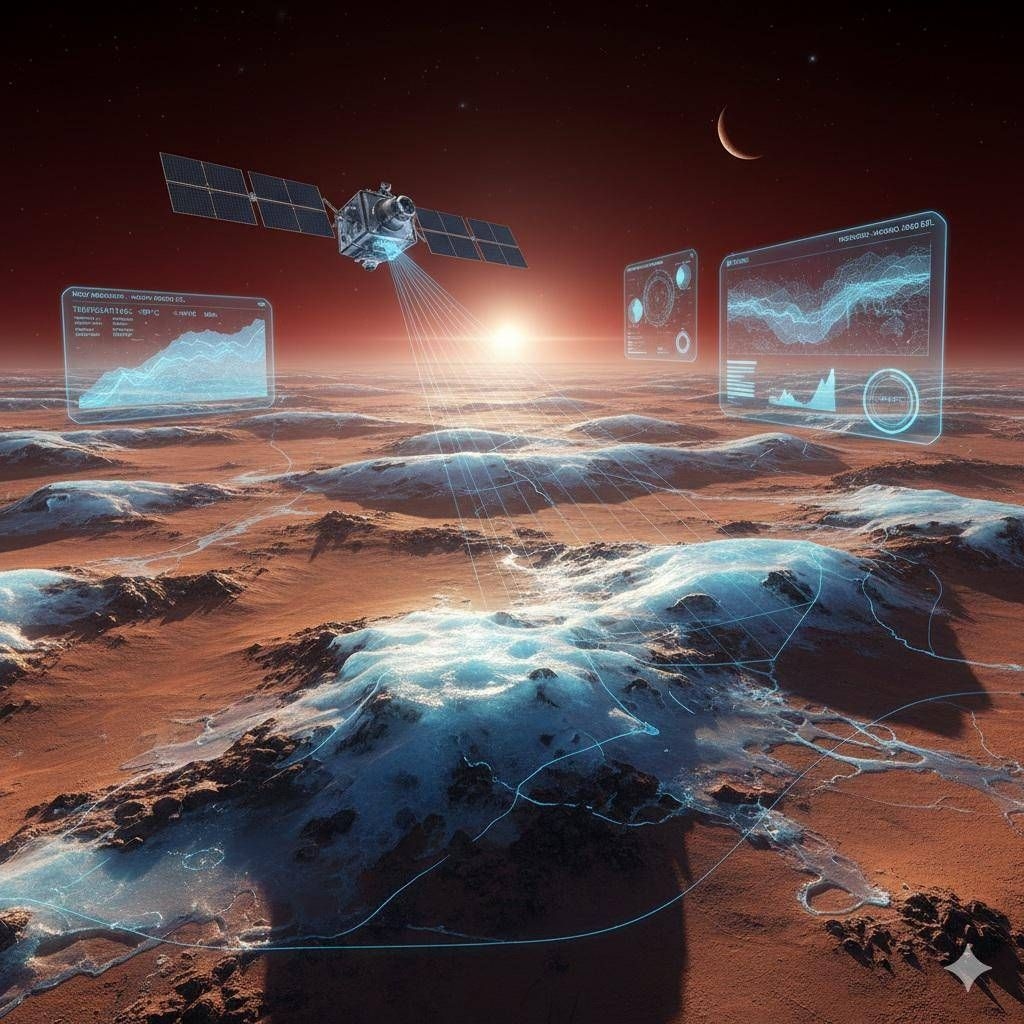 Active ice on Mars: INGV data reveal recent glacial phenomena