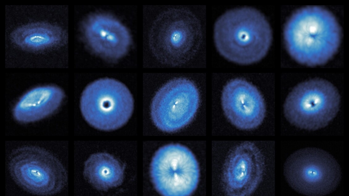 HD-Bilder der kosmischen Arbeit, aus der Planeten entstehen