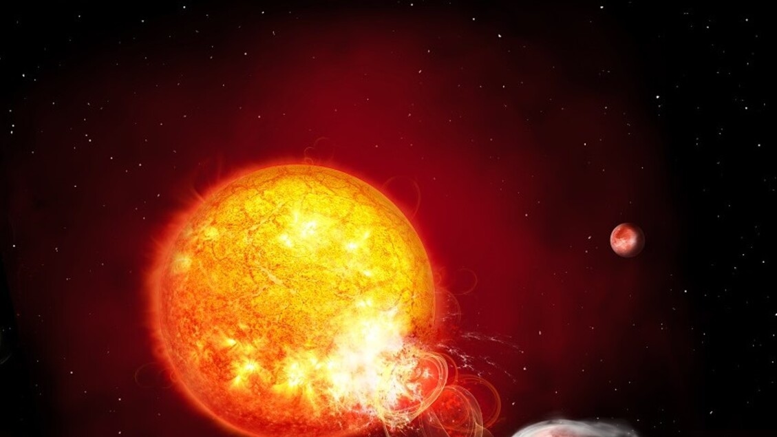 Self-harming planet found, causes its own downfall