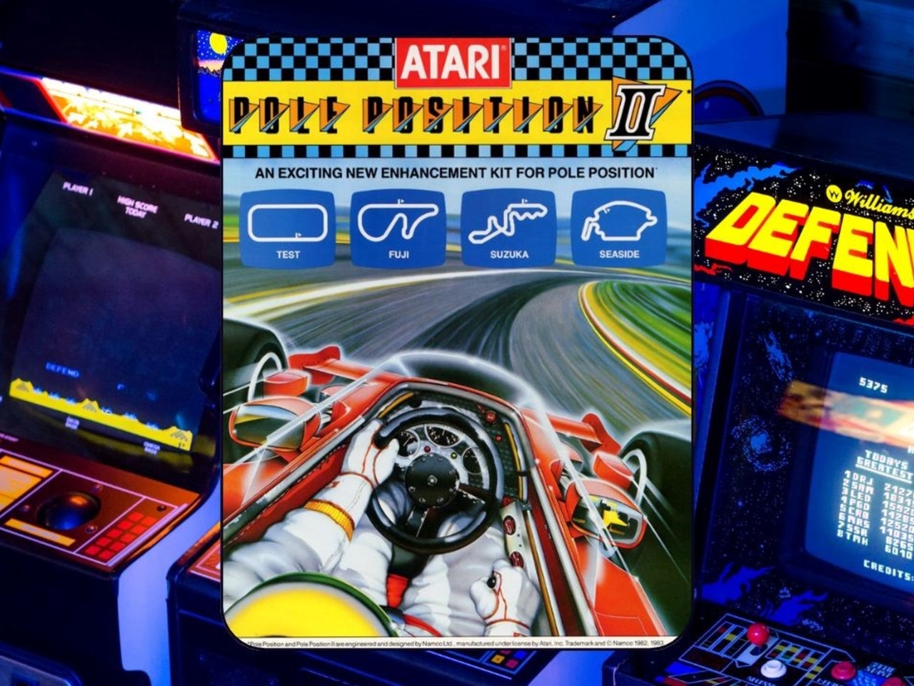 De verborgen boodschap in Pole Position II, een 42 jaar oude videogame: een Argentijn ontdekte hoe hij deze kon activeren.