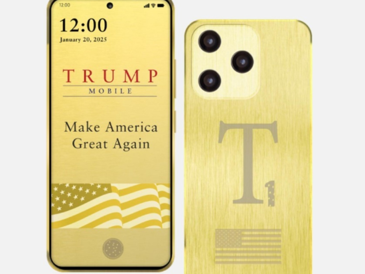 Téléphone T1 : à quoi ressemble le téléphone portable controversé de Donald Trump et combien il coûte