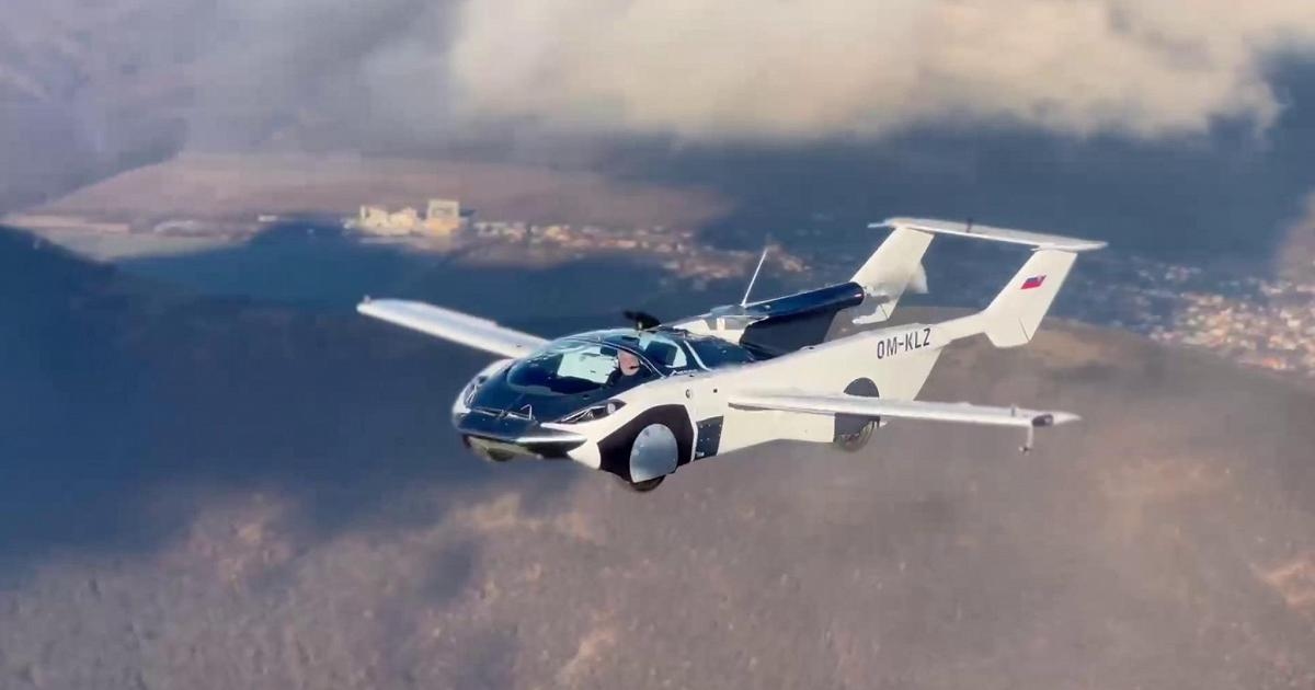 AirCar 2 chega em 2026: o carro voador pronto para revolucionar a mobilidade