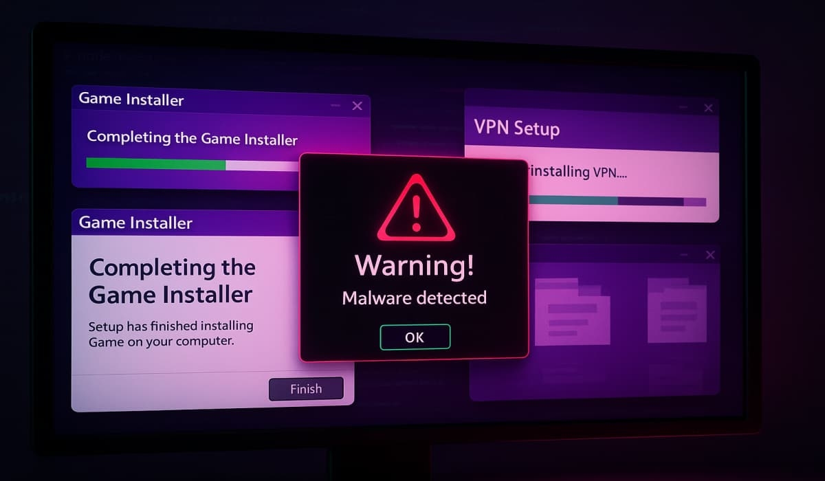 Oprogramowanie złośliwe Stealit wykorzystujące Node.js do ukrywania się w fałszywych grach i instalatorach VPN