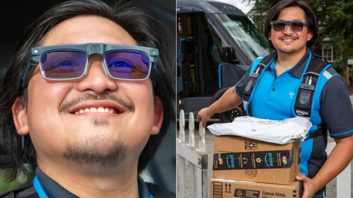 Questi sono gli occhiali intelligenti che Amazon utilizza per velocizzare la consegna della merce.