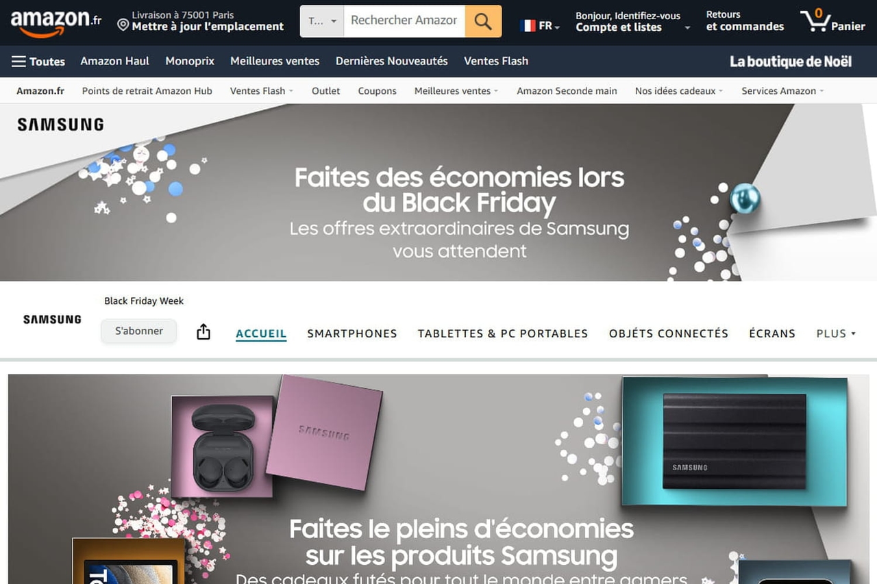 Черная пятница на Amazon 2025: серьезная ошибка на сайте привела к огромной утечке