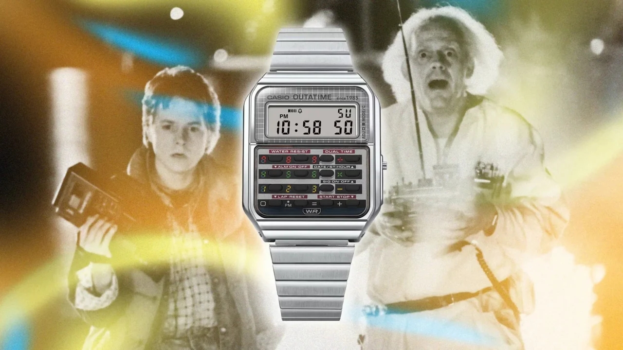 Casio Back to the Future: The iconic calculator watch returns with a limited edition