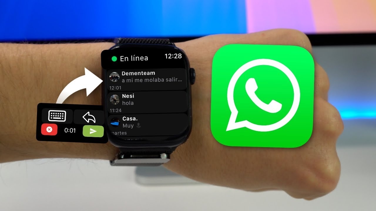 This is how the official version of WhatsApp for Apple Watch will work