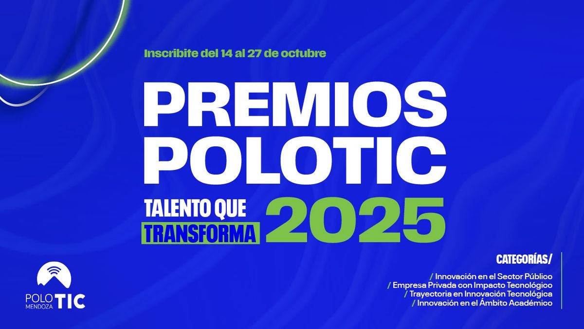 The Mendoza ICT Hub launches the 2025 edition of its Technological Innovation Awards