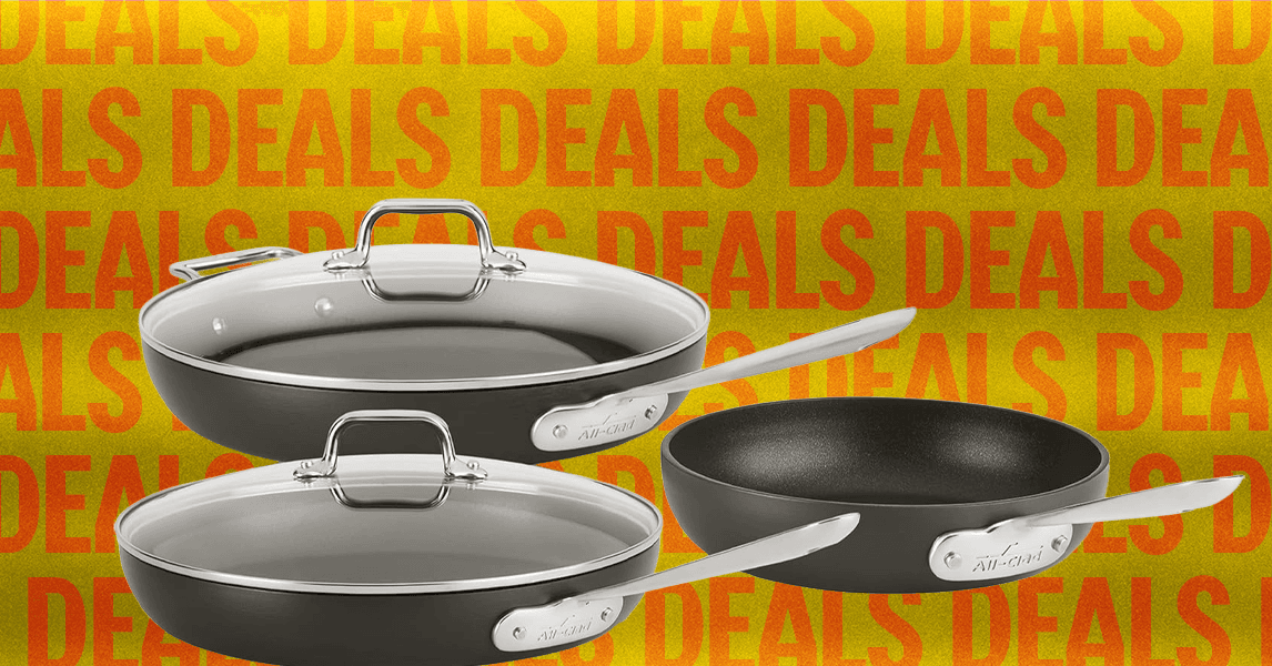 Save $30 on This All-Clad Nonstick Frying Pan Set