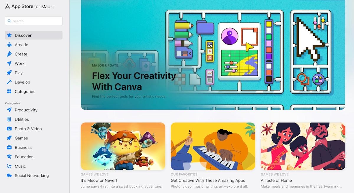 Die Website des Apple App Stores ist jetzt tatsächlich eine App-Store-Website.
